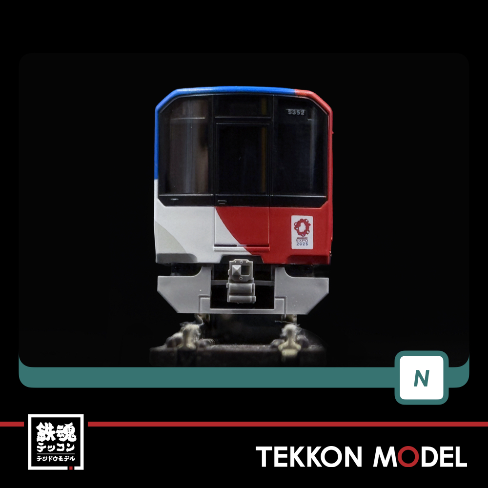 Nｹﾞｰｼﾞ GREENMAX 50801 近鉄5820系(大阪線 大阪・関西万博ﾗｯﾋﾟﾝｸﾞﾄﾚｲﾝ