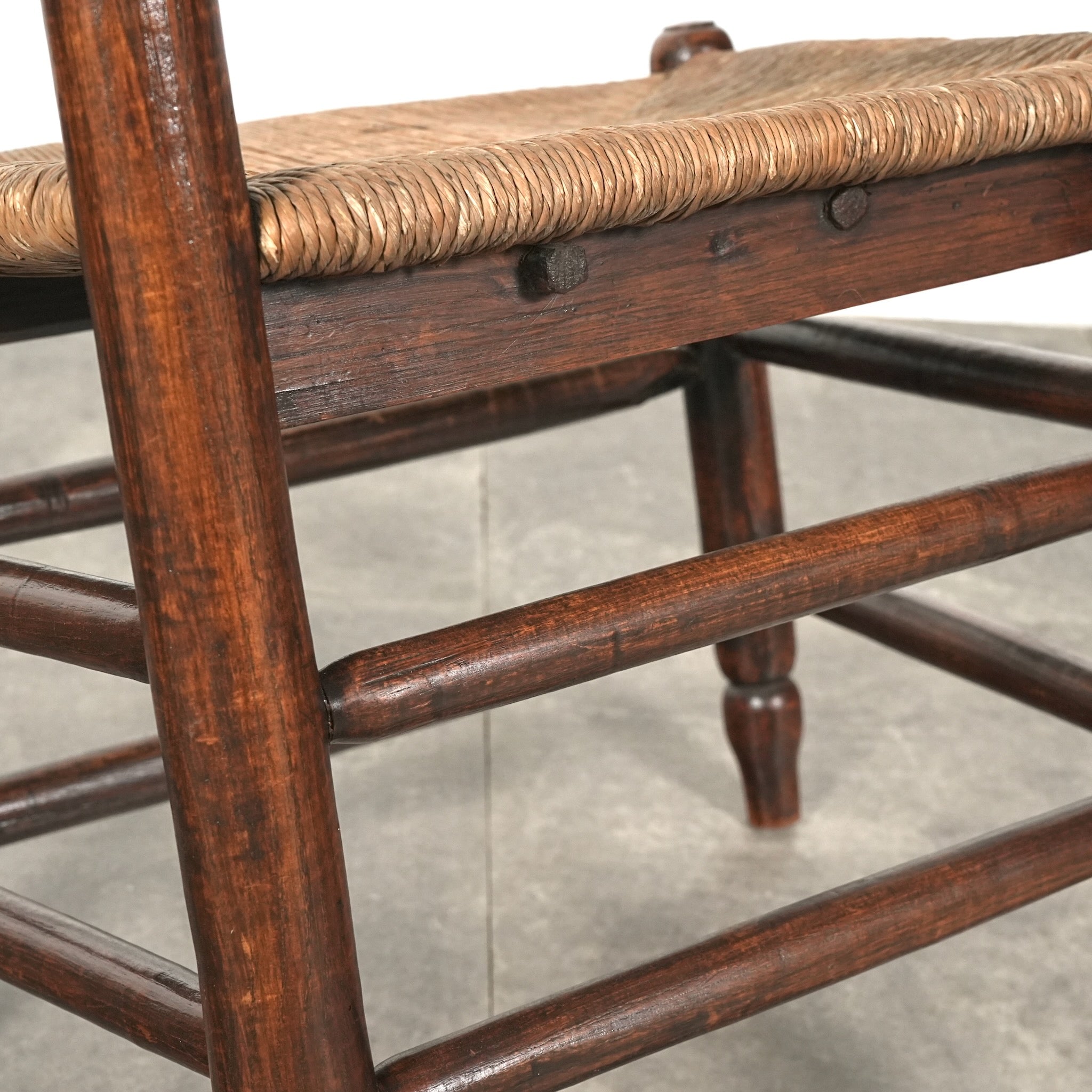 オランダ ヴィンテージ ラッシュシートチェア – TIME HYPE