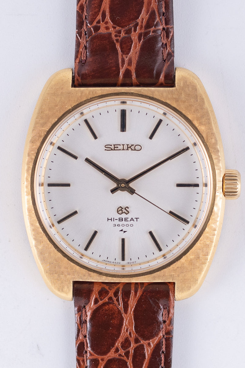 GRAND SEIKO Ref.4520-8010 18K Yellow Gold – TIMEANAGRAM