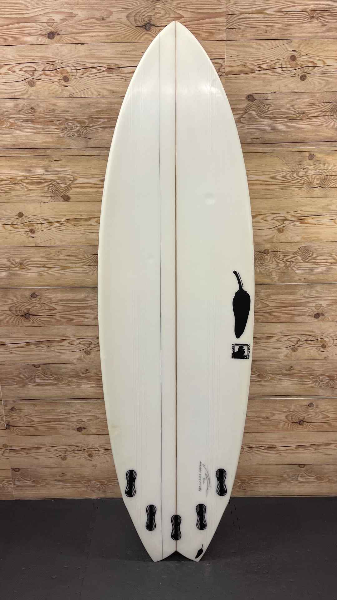 Used Chilli Surfboards Black Vulture 6'4