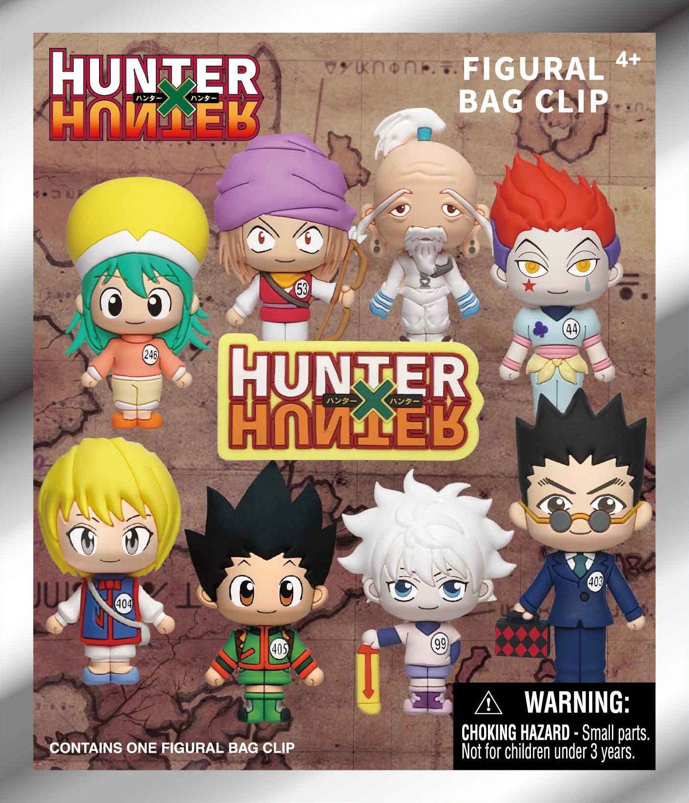 3D Figural Foam Bag Clip Hunter x Hunter Pack [1 RANDOM Figure] | eBay