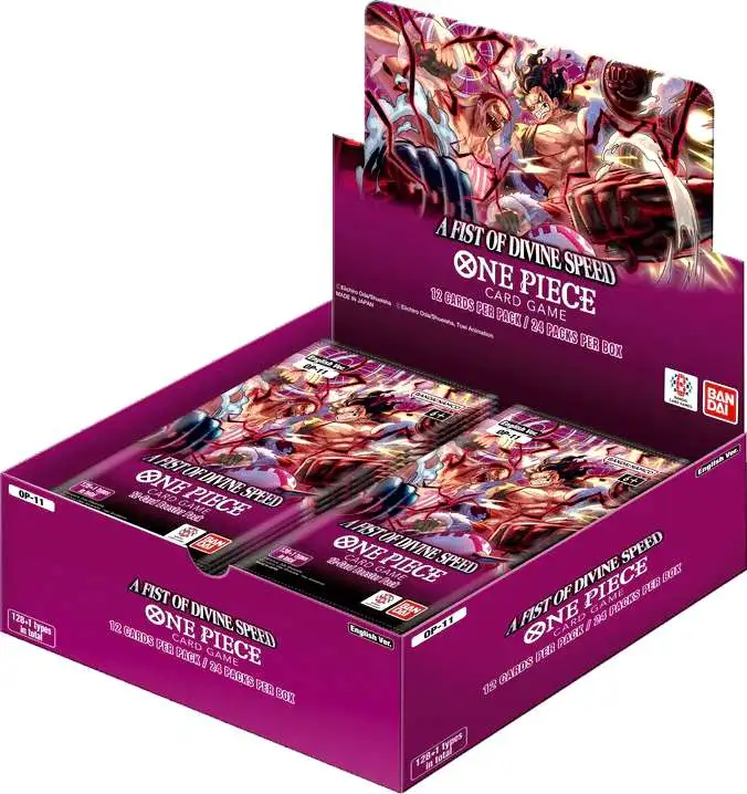 One Piece Trading Card Game A Fist of Divine Speed Booster Box OP