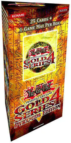 YuGiOh Gold Series 4 Pyramids Edition Booster Pack 25 Cards 1 Game
