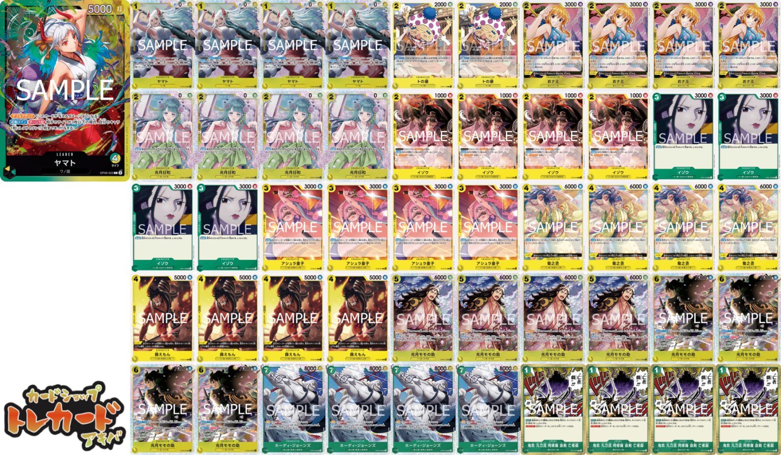 12.5弾 緑黄ヤマトデッキ 【デッキ販売】 - カードショップ トレカード