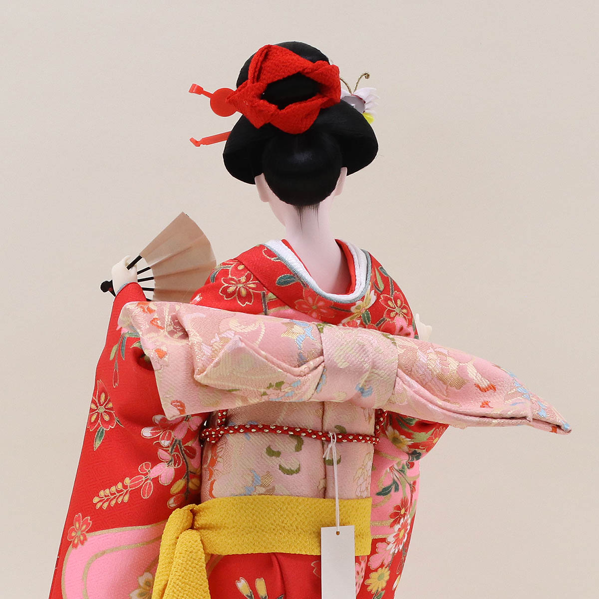 楽天市場】日本人形 久月監製 山崎巧絢作 尾山人形 美麗 流水桜 赤P