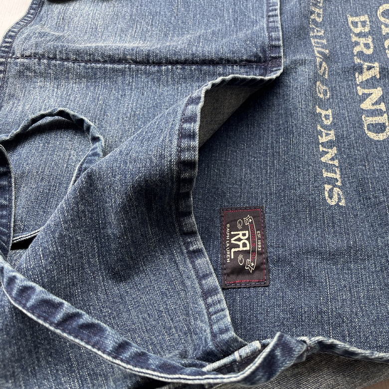 楽天市場】DENIM HALF APRON ヴィンテージ風デザイン ハーフエプロン