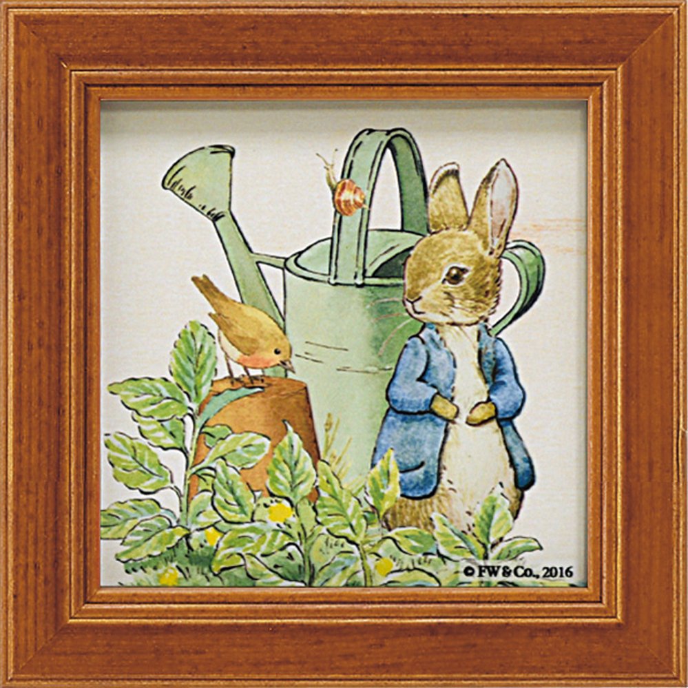 楽天市場】アートフレーム ピーター ラビット ミニ アート「ピーターと
