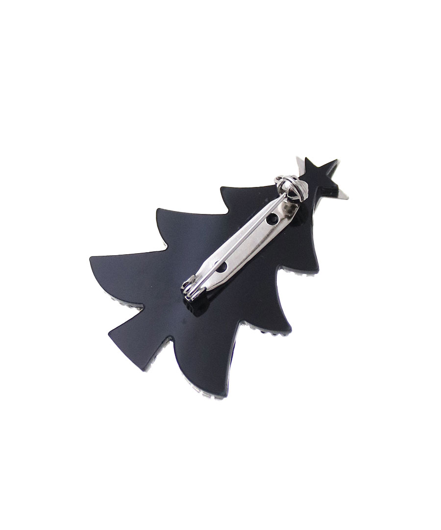 楽天市場】ブローチ クリスマスツリー マルチカラー ビジュー X'mas