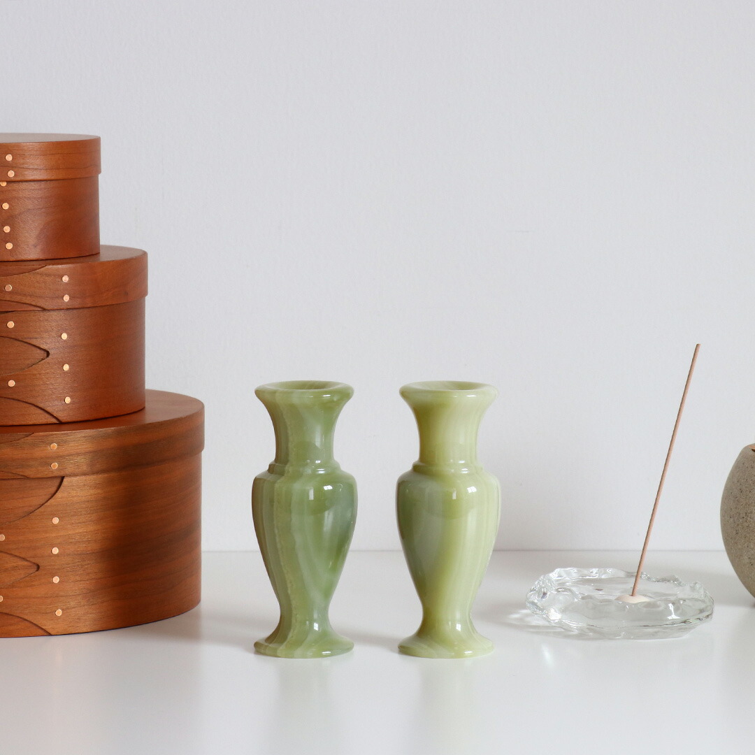 楽天市場】天然石 フラワーベース ジェイド 翡翠 ヒスイ ストーン 花瓶