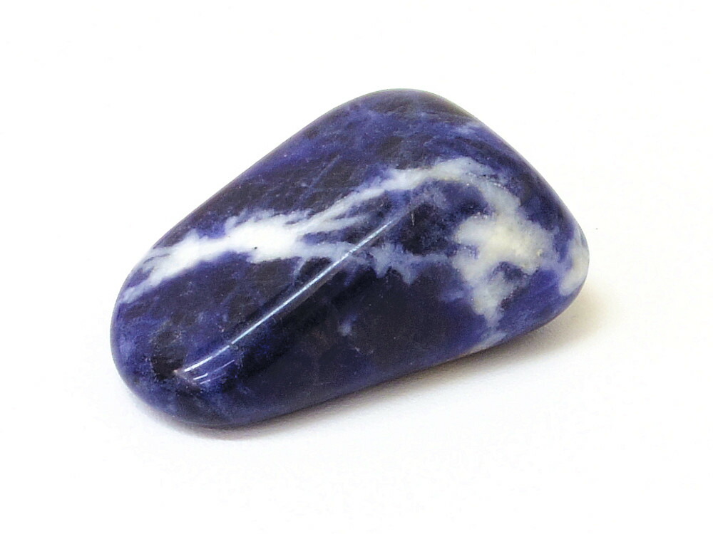 楽天市場】【パワーストーン】ソーダライト（方ソーダ石） タンブル