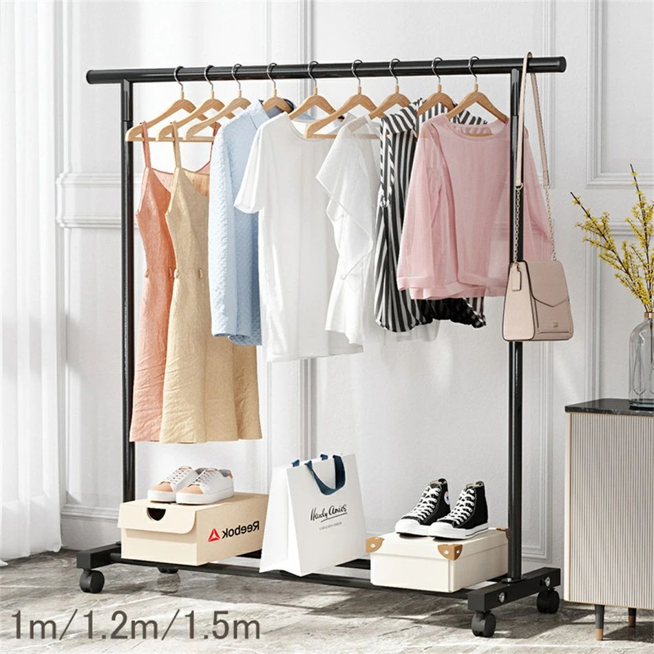 楽天市場】ハンガーラック パイプハンガー 服掛け スタンド キャスター