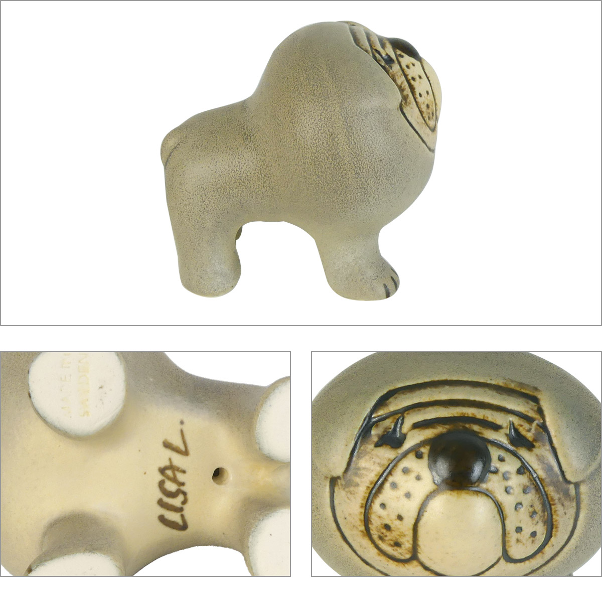 楽天市場】【クーポン4種あり】リサラーソン 置物 ミニケンネル