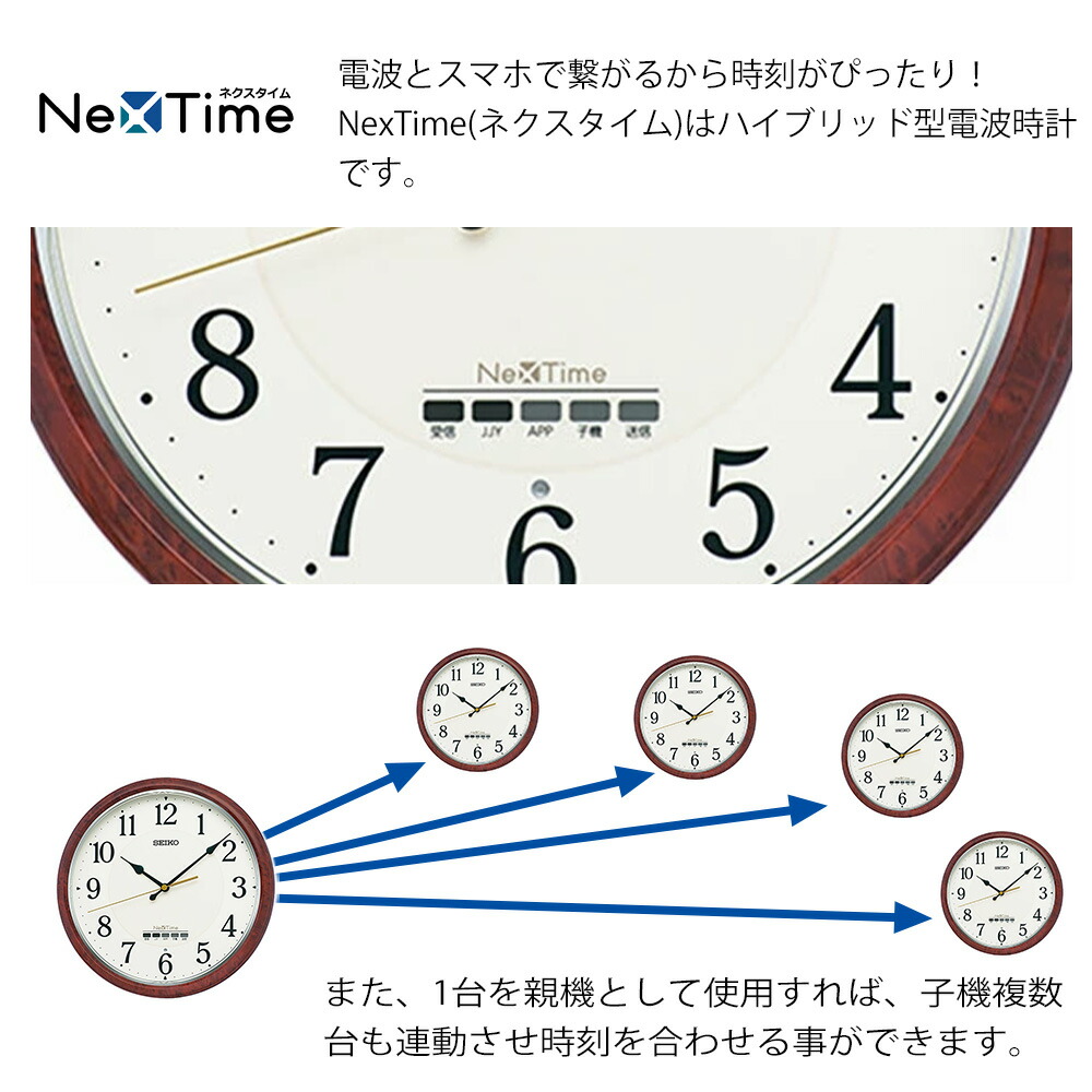 楽天市場】SEIKO セイコー 掛時計 電波時計 壁掛け時計 掛け時計 電波