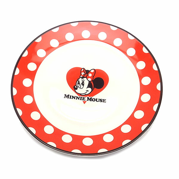 楽天市場】ミニー 水玉 プレート 小 お皿 東京ディズニーリゾートー