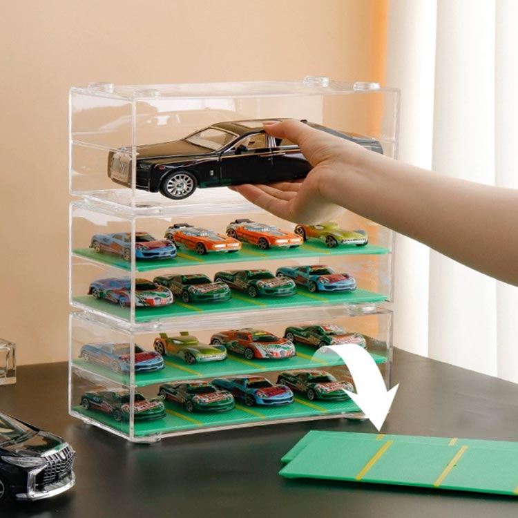 楽天市場】ミニカーディスプレイ 2個セット ミニカー ミニカーケース