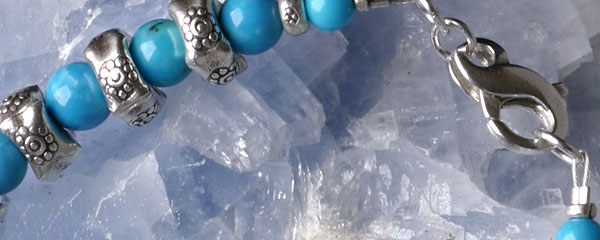 楽天市場】カレン 族 シルバー ビーズ 天然無染色 ターコイズ 6mm玉