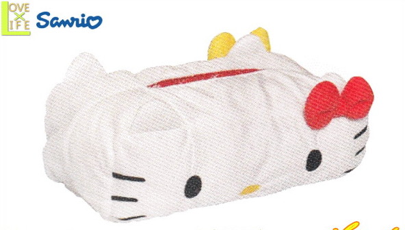 楽天市場】【ハローキティ】ティッシュBOXカバー【ハッピーレッド