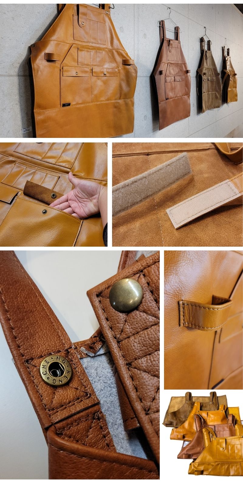 楽天市場】＼最大10%OFFクーポン配布中／レザーエプロン オイルレザー