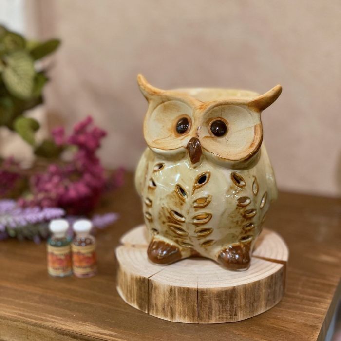 楽天市場】アロマポッド フクロウ ミミズク E18042-18043 高さ12.5cm