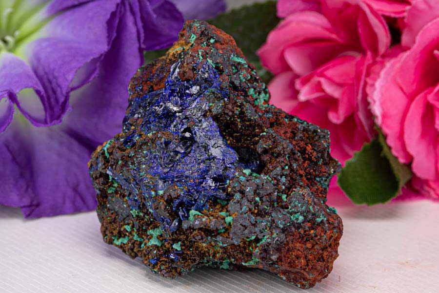 楽天市場】アズライト マラカイト 群青 藍銅鉱 らんどうこう 192g