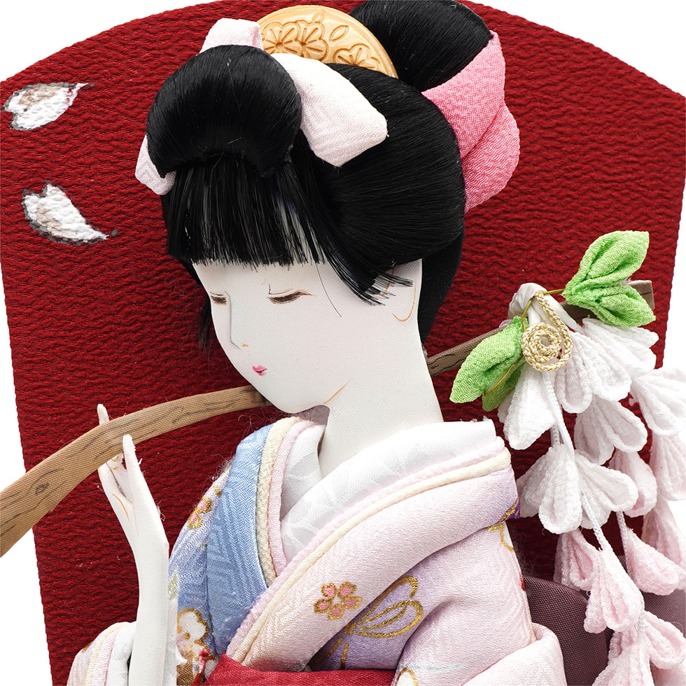 楽天市場】【送料無料】久月作 10号 和楽 藤のかほり羽子板 アクリル