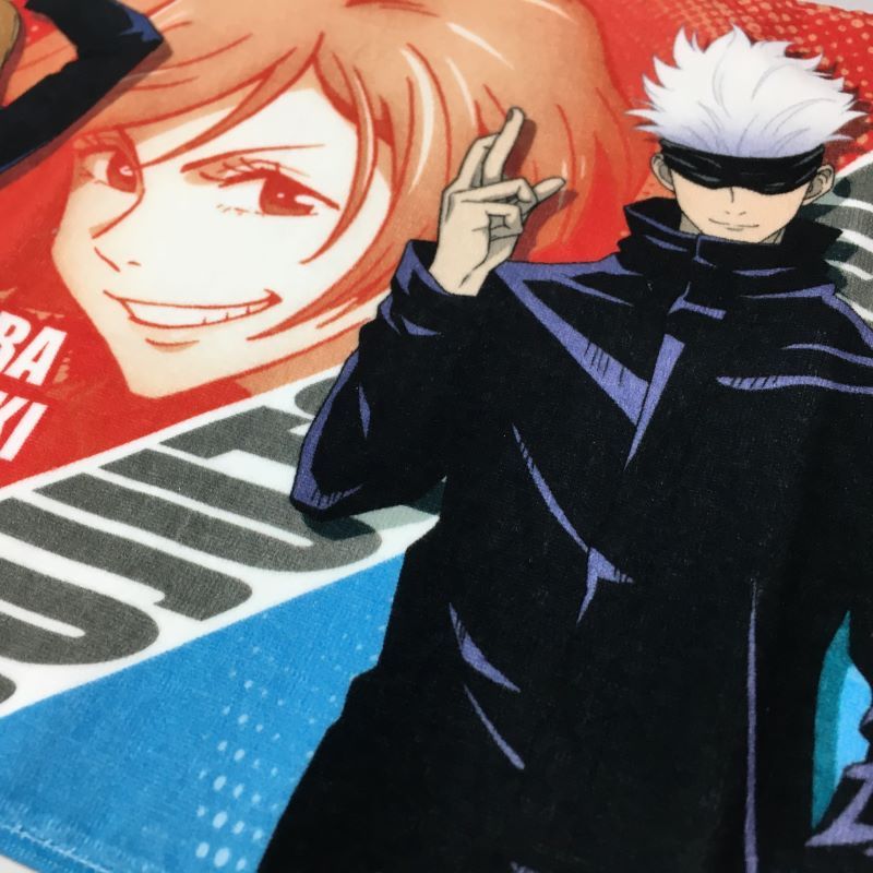 楽天市場】呪術廻戦 インクジェット フェイスタオル 伏黒＆釘崎＆五条