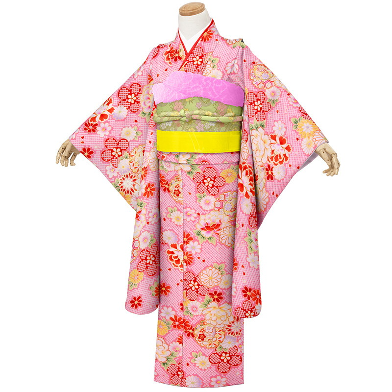 楽天市場】七五三 女の子 7歳 7才 着物 フルセット モダン 小紋柄