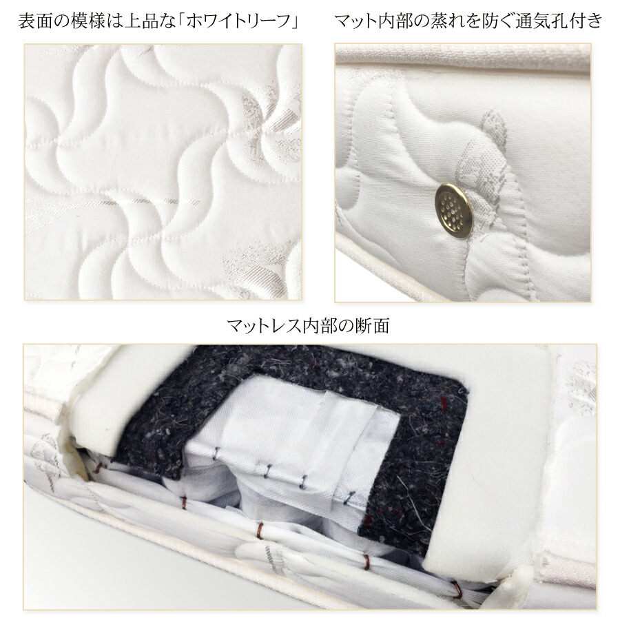 楽天市場】マットレス シングル 厚み12cm 日本製 薄型ポケットコイル