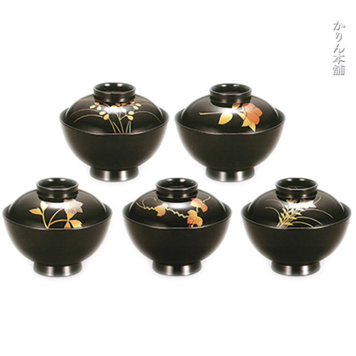 楽天市場】【2点で5％OFFクーポン配布中】 送料無料 越前漆器 フタ付き