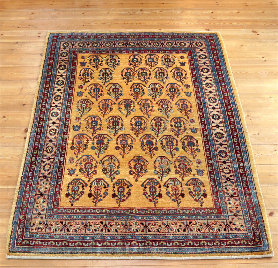 楽天市場】ギャベ ギャッベ・ルリバフ・カシュカイ族の手織りラグ