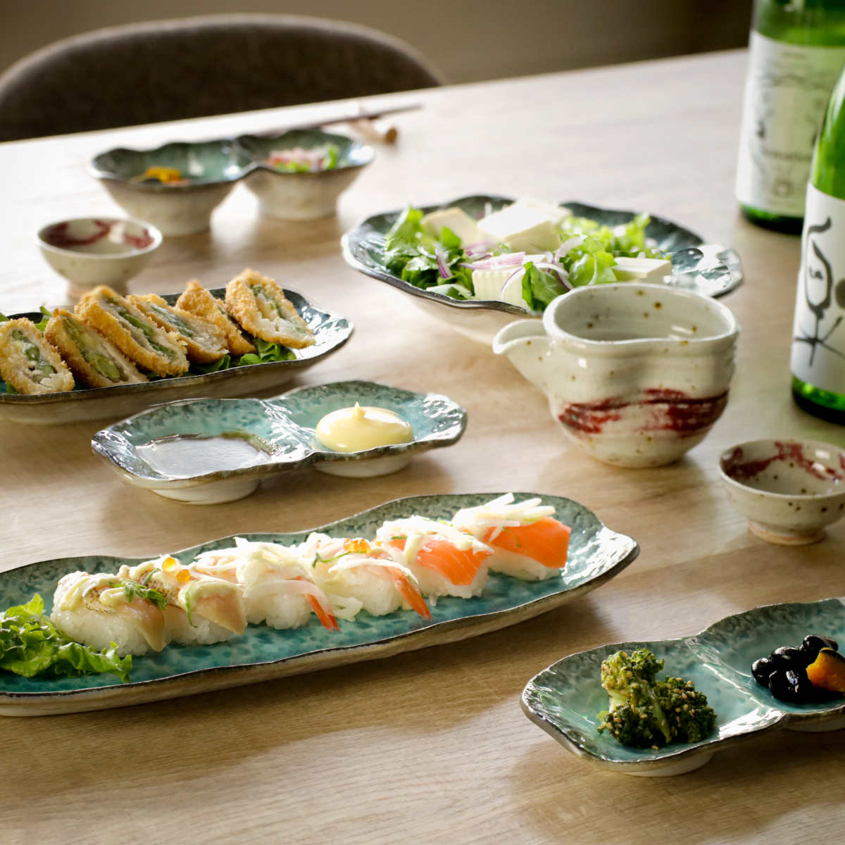 楽天市場】仕切り皿 28cm プレート 3つ仕切り KANADE 陶器 （ 電子