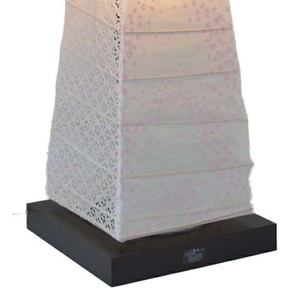 フロアライト 和紙 フロアランプ 花舞ピンクX小梅白 2灯 （ フロア