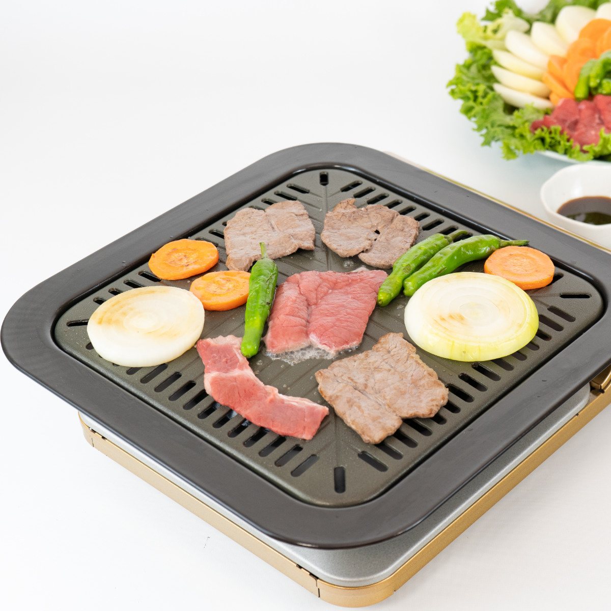 楽天市場】焼肉プレート 32×32cm 角型 カセットコンロ専用 味覚探訪