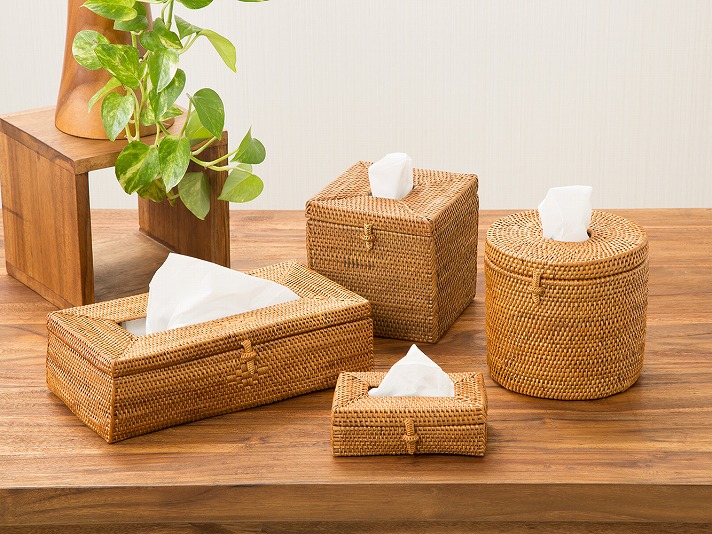 楽天市場】アタ ティッシュケース バリ島 アタ製品 アタティッシュ