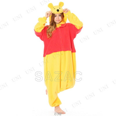 楽天市場】コスプレ 仮装 SAZAC(サザック) フリース着ぐるみ プーさん