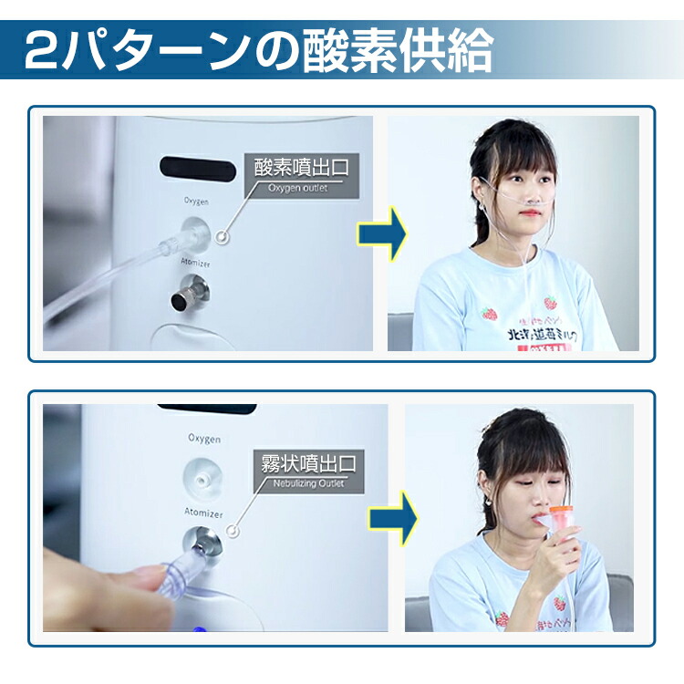 楽天市場】【20(金)10時〜5%オフCP】酸素 発生器 家庭用 酸素濃縮器