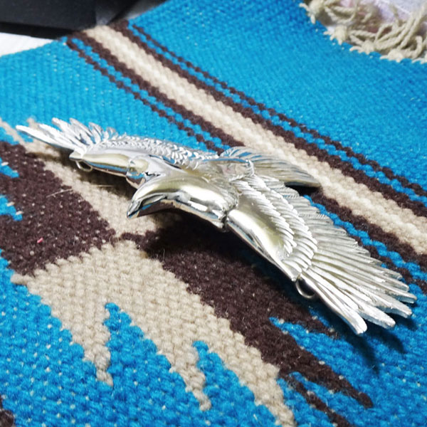楽天市場】ペンダントトップ イーグル eagle シルバー 925【LL】【受注