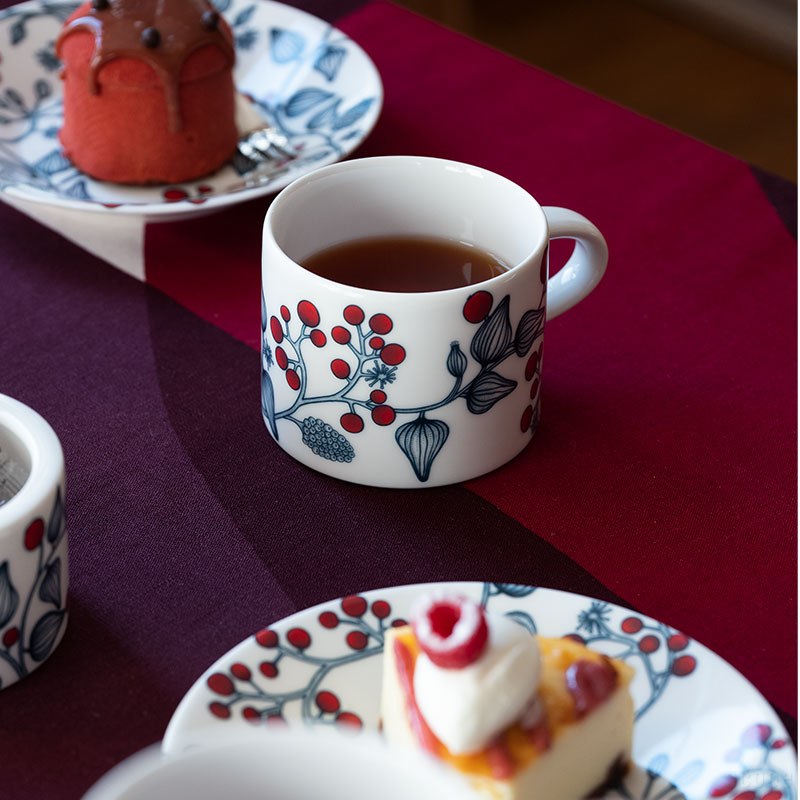 楽天市場】アラビア / ルノ ティーカップ フロストベリー [Arabia Runo