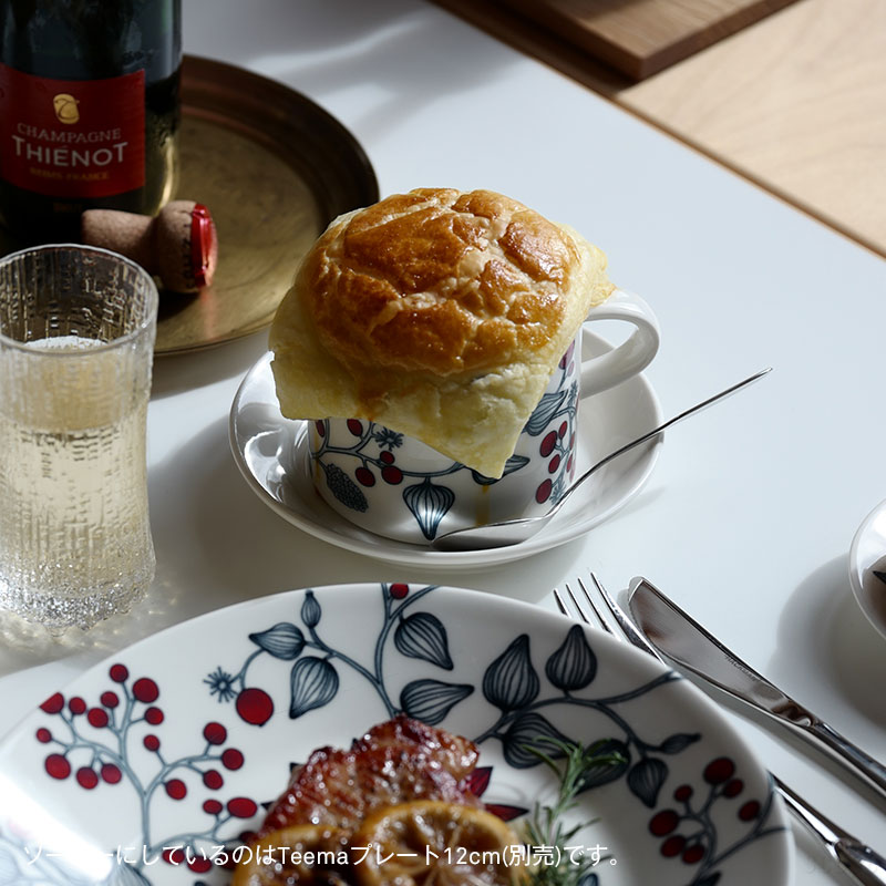 楽天市場】アラビア / ルノ ティーカップ フロストベリー [Arabia Runo