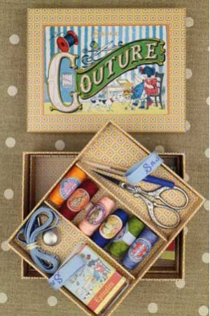 Maison sajou メゾン サジュー 裁縫箱 SAJOU メゾン・サジュー メルスリーボックス 裁縫箱 宝箱 フランス製