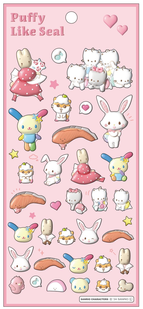 楽天市場】シール パフィーライクシール kmo_220089_220092 Puppy Like