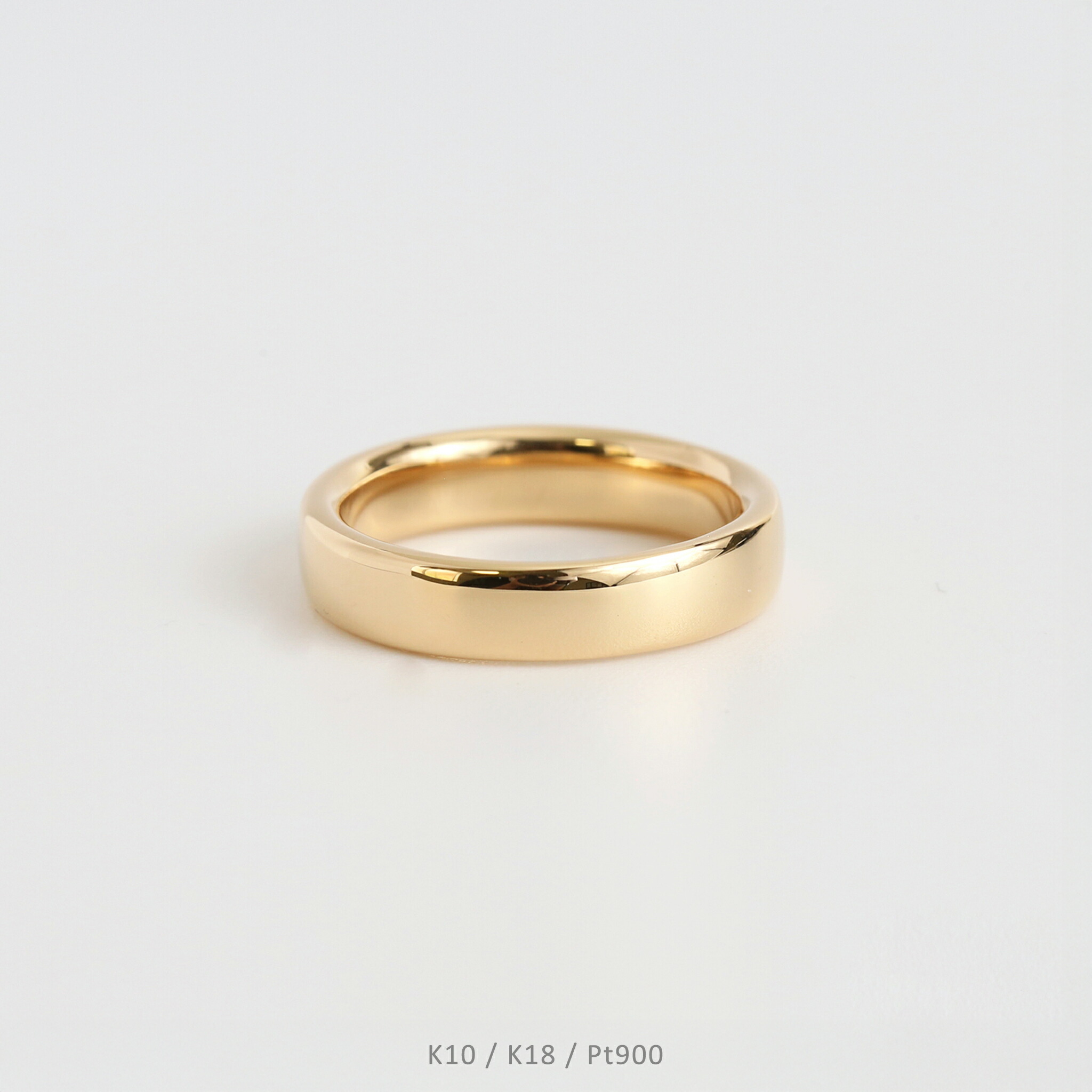 楽天市場】【Plane Nude Ring / Large】 K10/K18/Pt900 地金 リング
