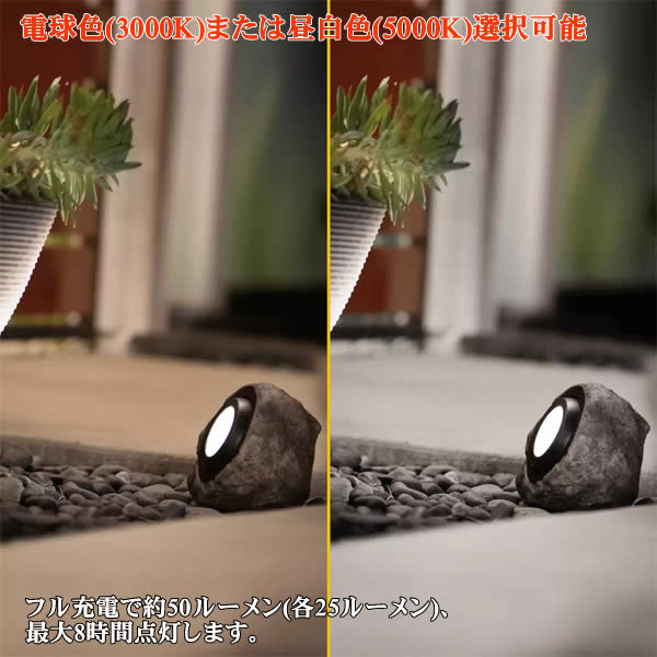 楽天市場】【送料無料】KODA コーダ LED ロック スポットライト 岩型