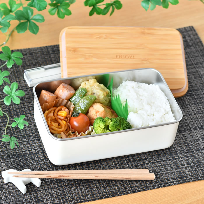 楽天市場】ののじ nonoji ステンレス ランチボックス レクタングル