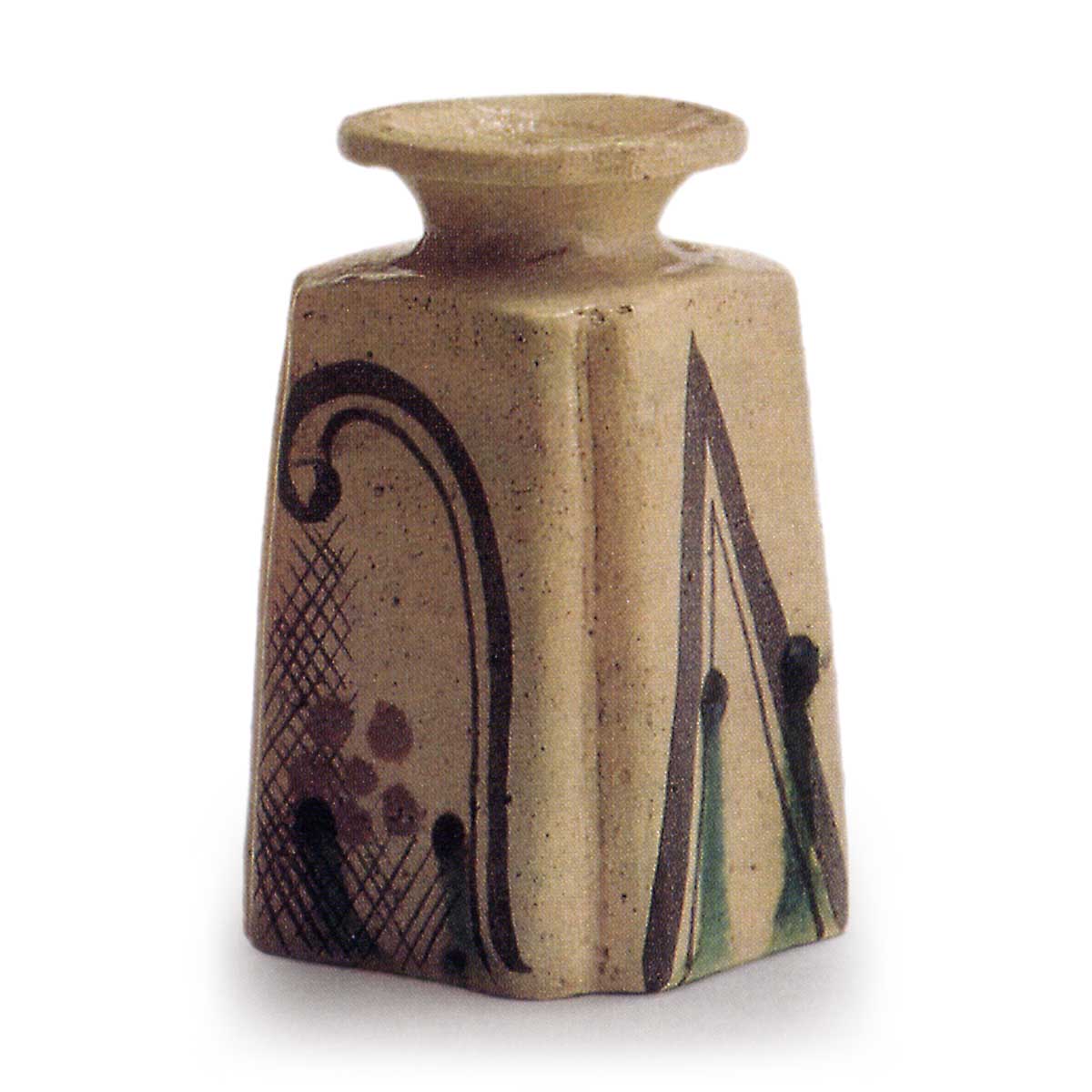 織部 高脚 四方 向付 | 鶴田 純久の章 お話