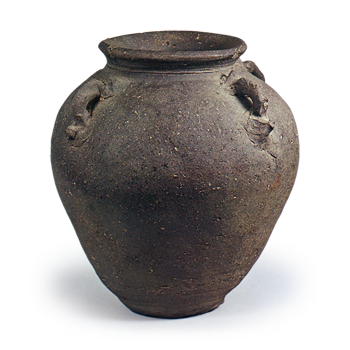 珠洲 四耳壺 | 鶴田 純久の章 お話