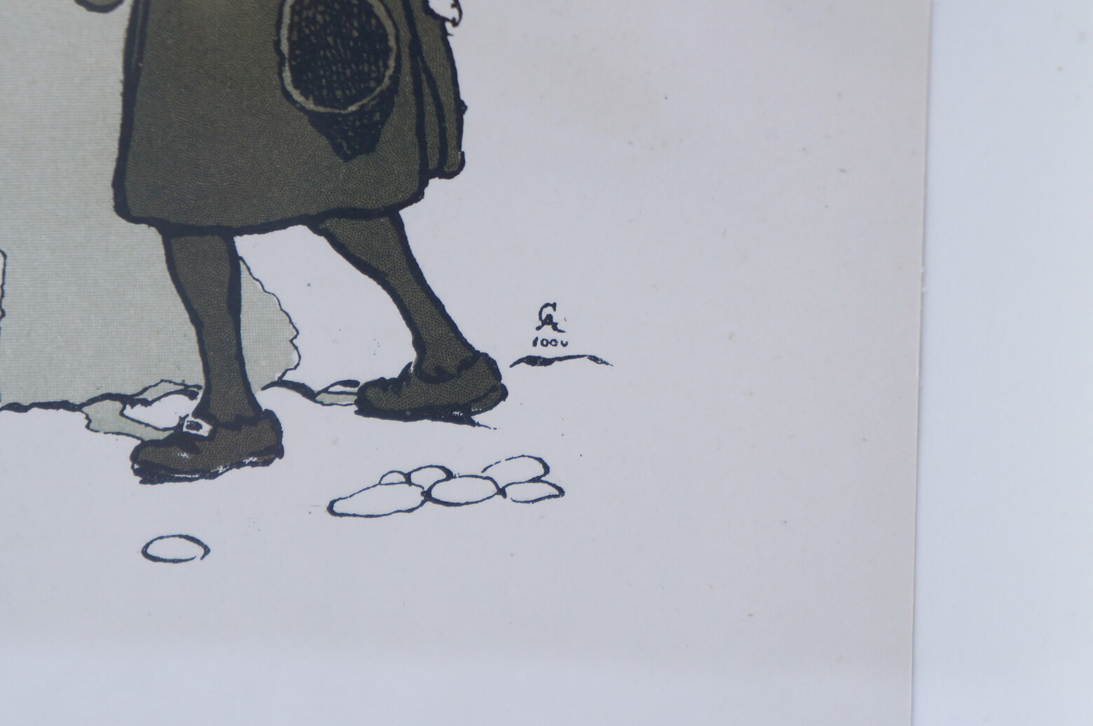 セシル・アルダン リトグラフ アンティーク プリント イギリス