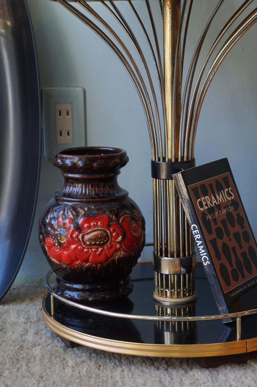 アメリカヴィンテージ サイドテーブル ラウンド ミッドセンチュリー