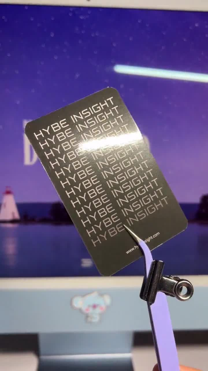 Bts Butter Hybe Insight Museum Photocard - Etsy