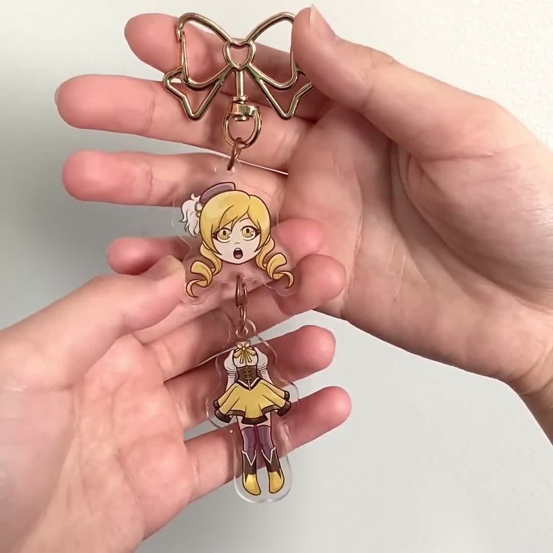 Mami Tomoe Acrylic Keychain - Etsy